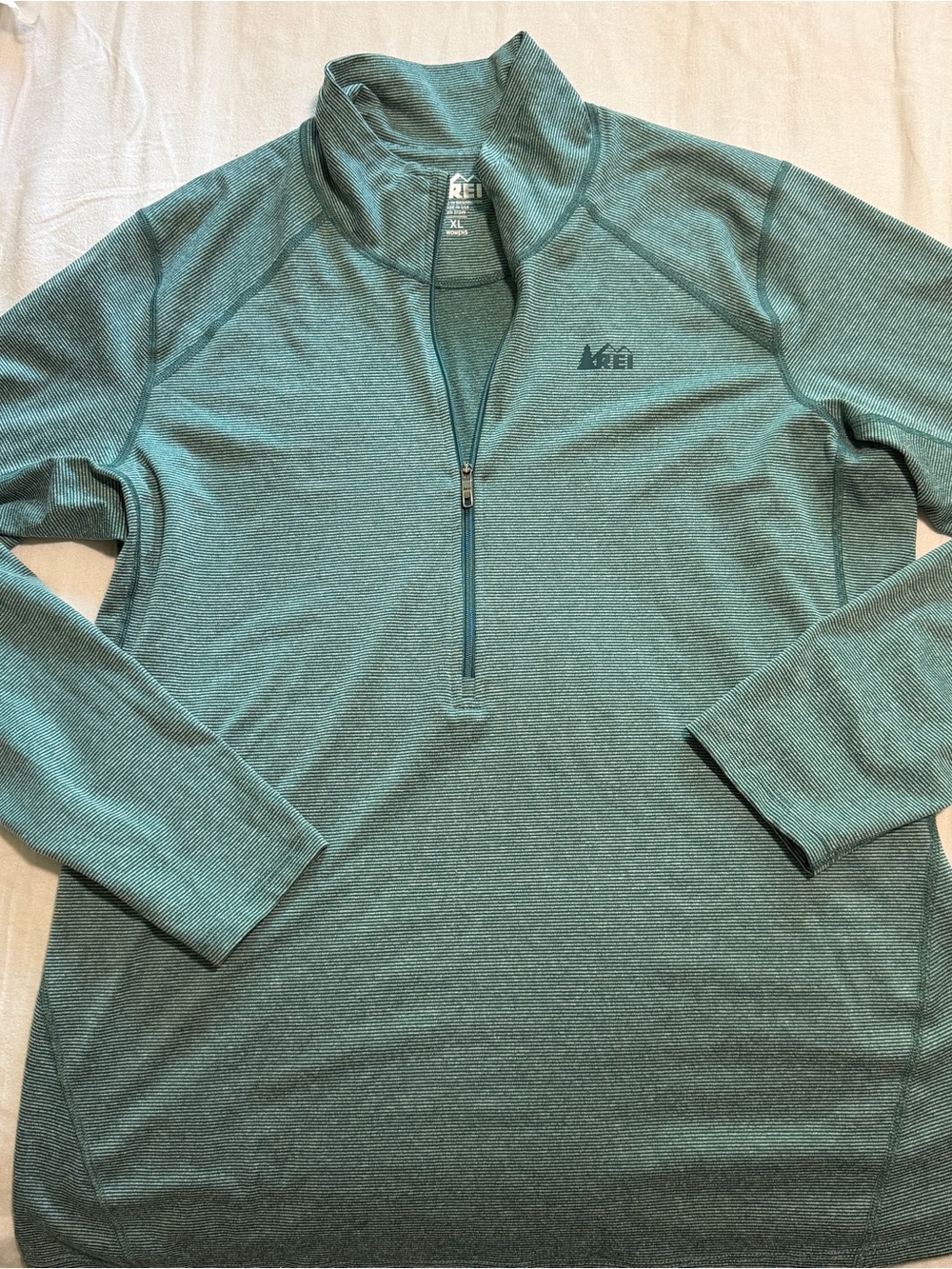 REI Women’s Quarter-Zip Pullover in Teal